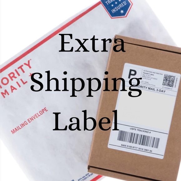 Other - Extra Shipping Labels over 5LB items